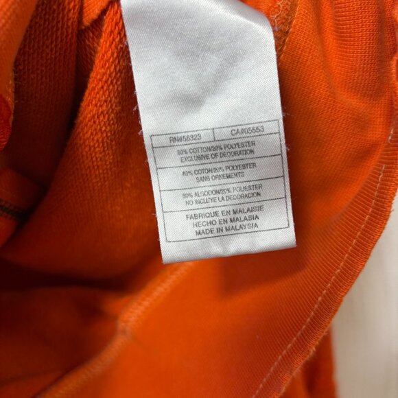 Nike Track Jacket Sweatshirt Full Zip Hoodie Red Orange Oregon Long Sleeve Women - Picture 4 of 6